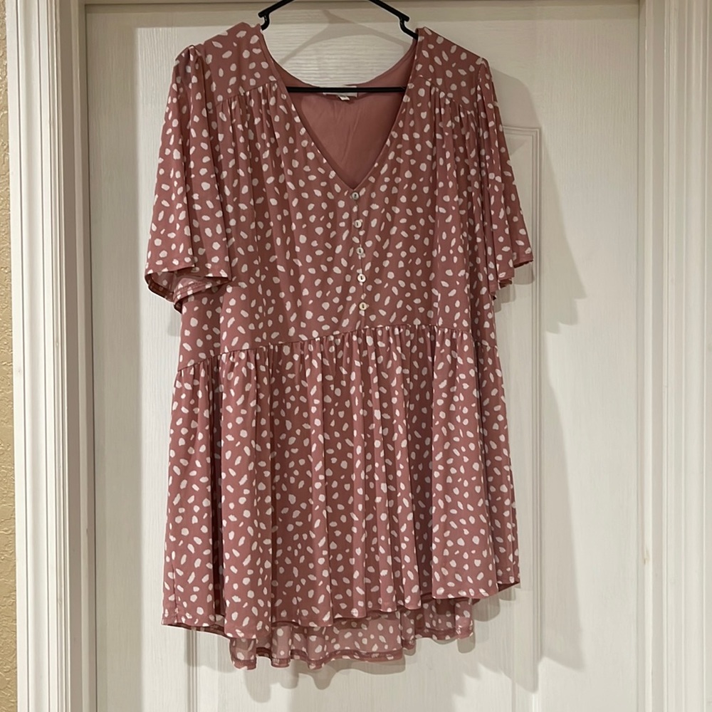 Plus size blouse
